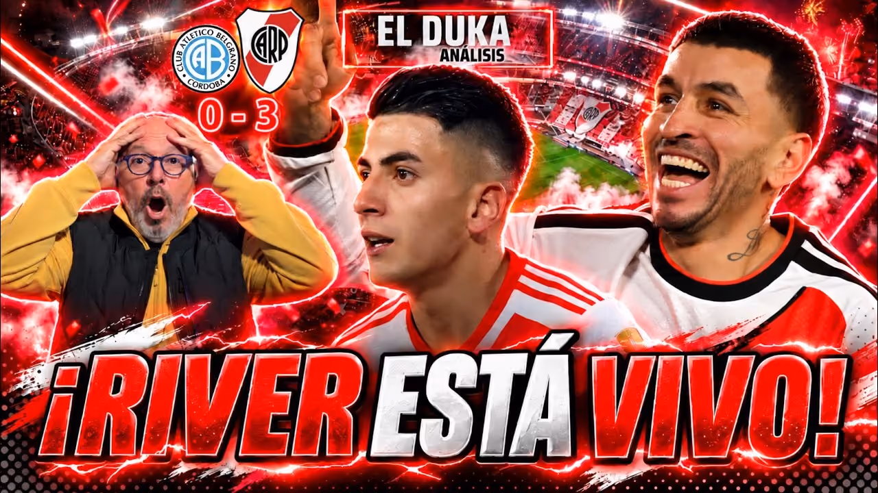 Miniatura original de El Duka: ¡RIVER ESTÁ VIVO! — Belgrano vs River Plate (0-3).