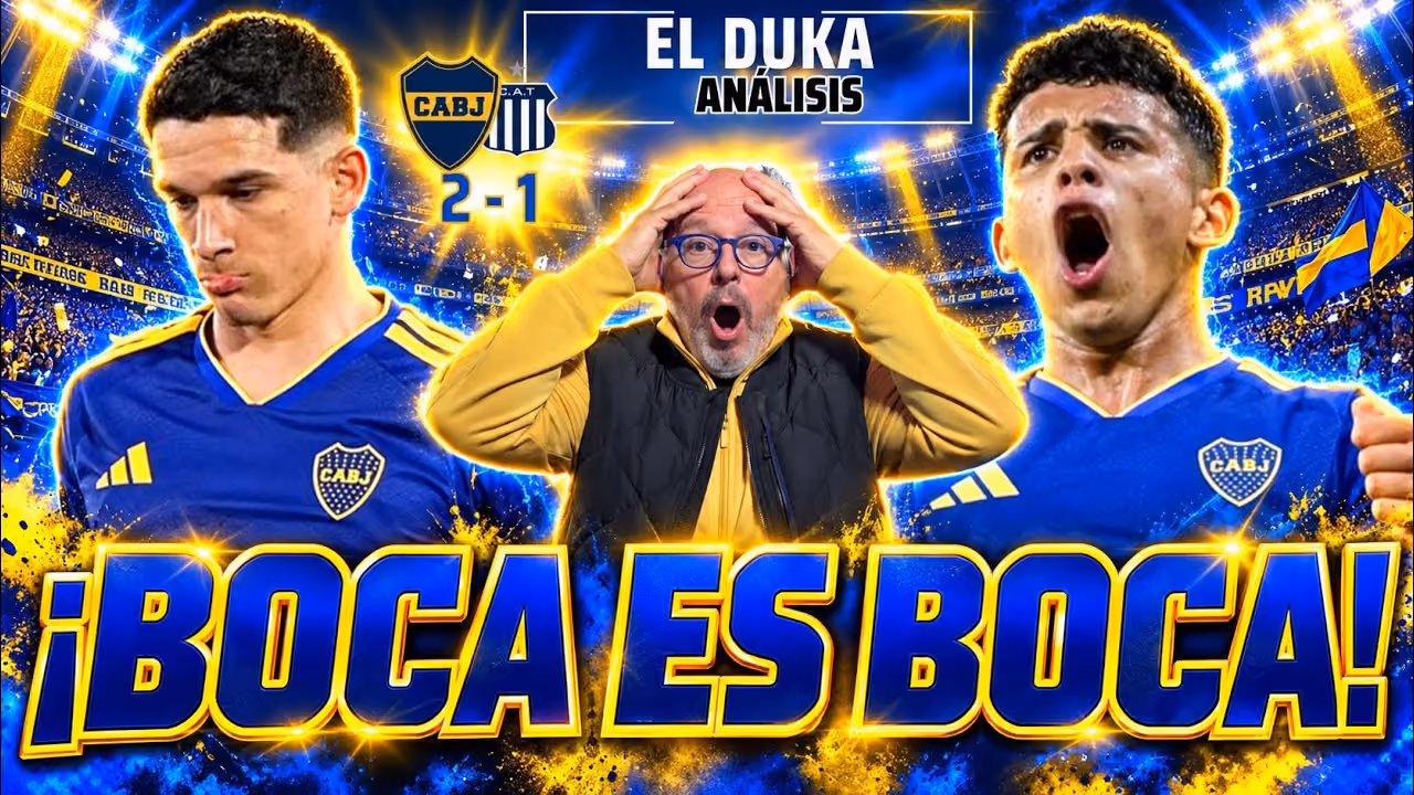 Miniatura original de El Duka: ¡BOCA ES BOCA! — Boca Jr. vs Talleres (2-1).