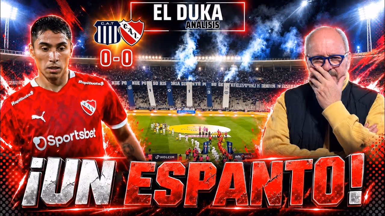 Miniatura original de El Duka: ¡UN ESPANTO! — Talleres vs Independiente (0-0).